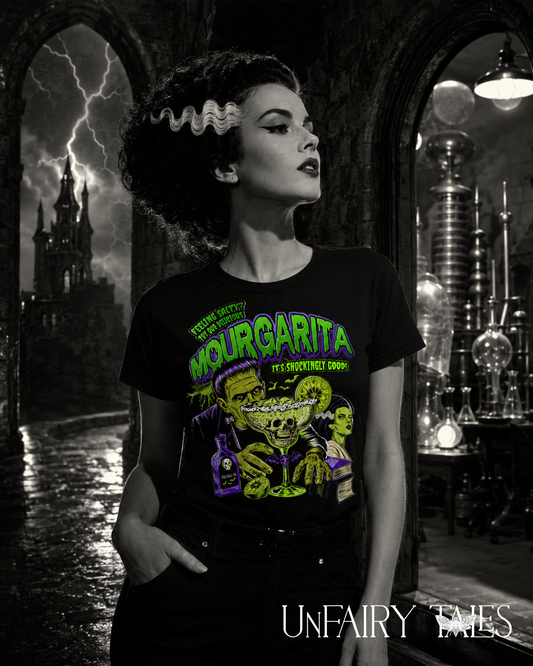 Mourgarita Frankenstein Margarita T-Shirt – Vintage Horror Graphic Tee
