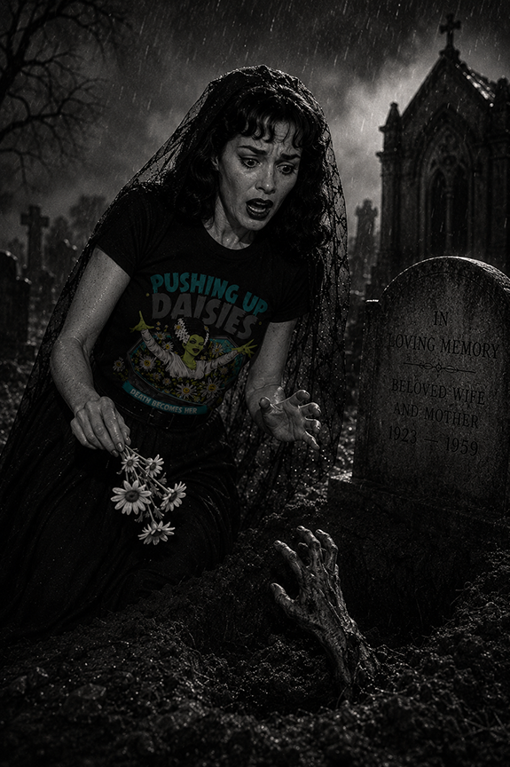 Pushing Up Daisies - Death Becomes Her