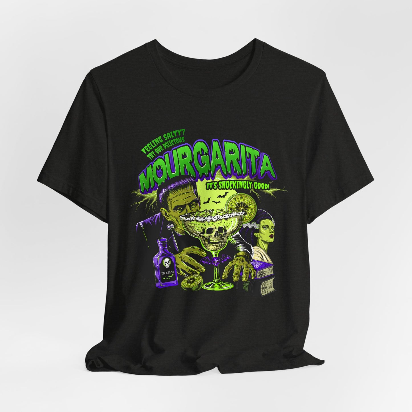 Mourgarita Frankenstein Margarita T-Shirt – Vintage Horror Graphic Tee