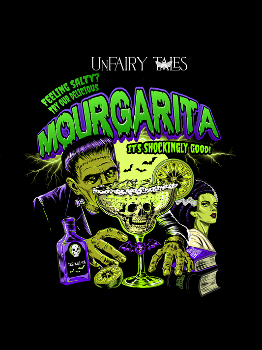 Mourgarita Frankenstein Margarita T-Shirt – Vintage Horror Graphic Tee