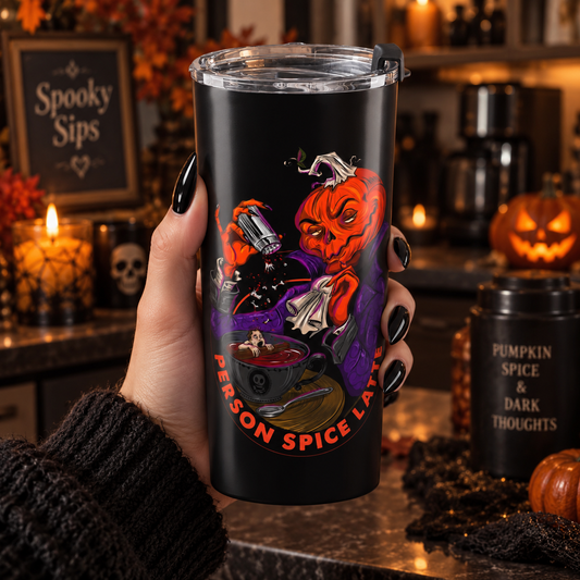 20oz  Person Spice Latte  Tumbler