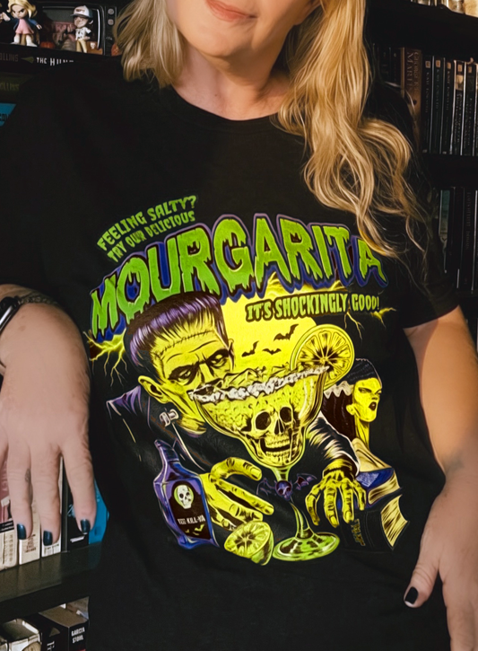 Mourgarita Frankenstein Margarita T-Shirt – Vintage Horror Graphic Tee