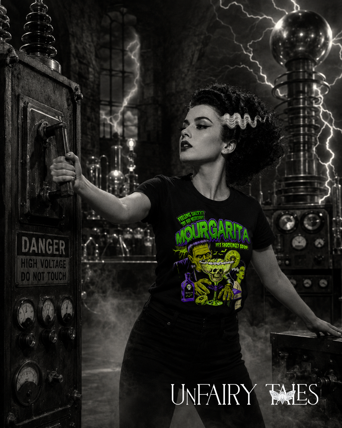 Mourgarita Frankenstein Margarita T-Shirt – Vintage Horror Graphic Tee