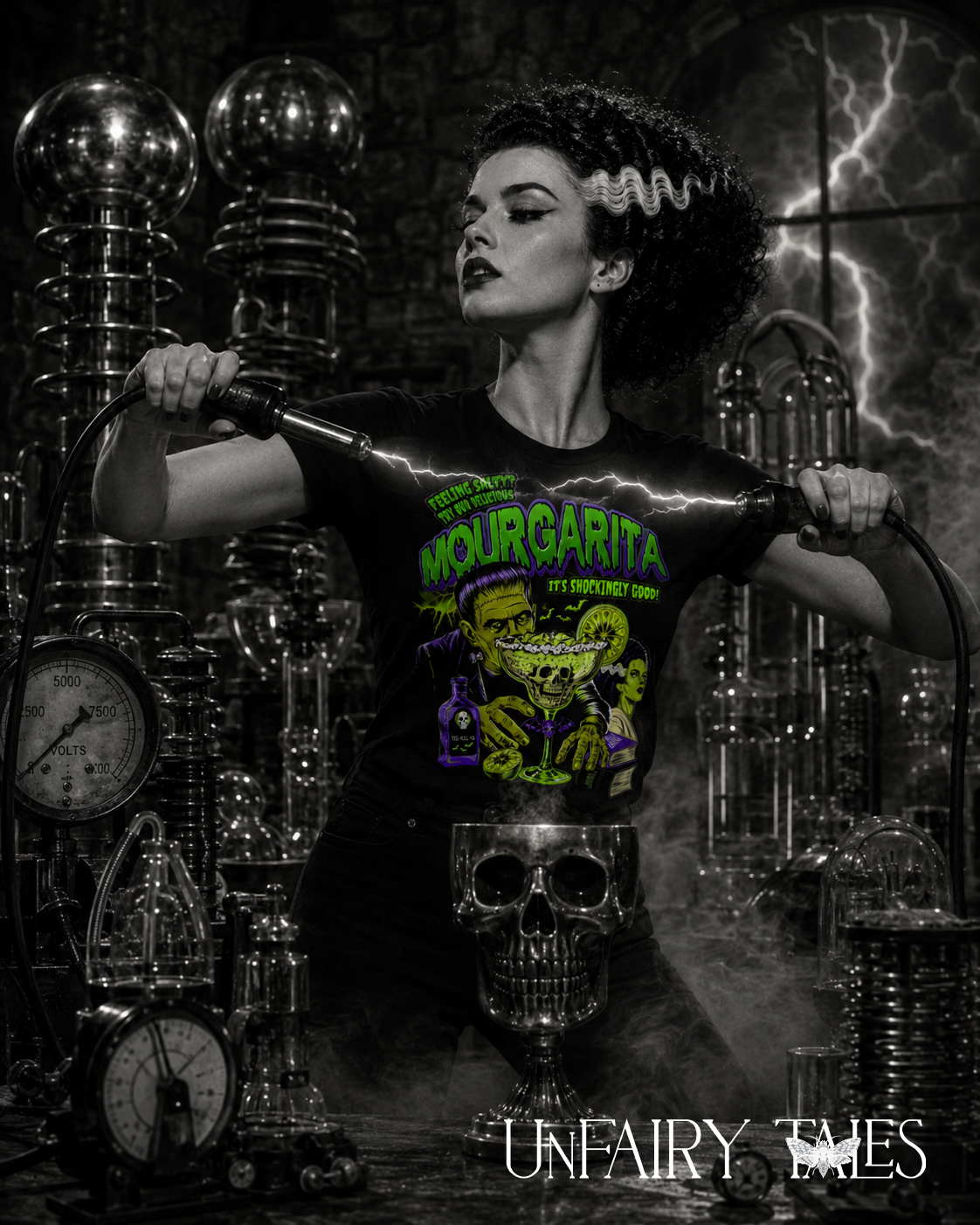 Mourgarita Frankenstein Margarita T-Shirt – Vintage Horror Graphic Tee