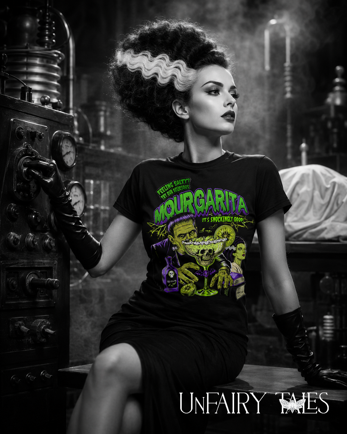 Mourgarita Frankenstein Margarita T-Shirt – Vintage Horror Graphic Tee
